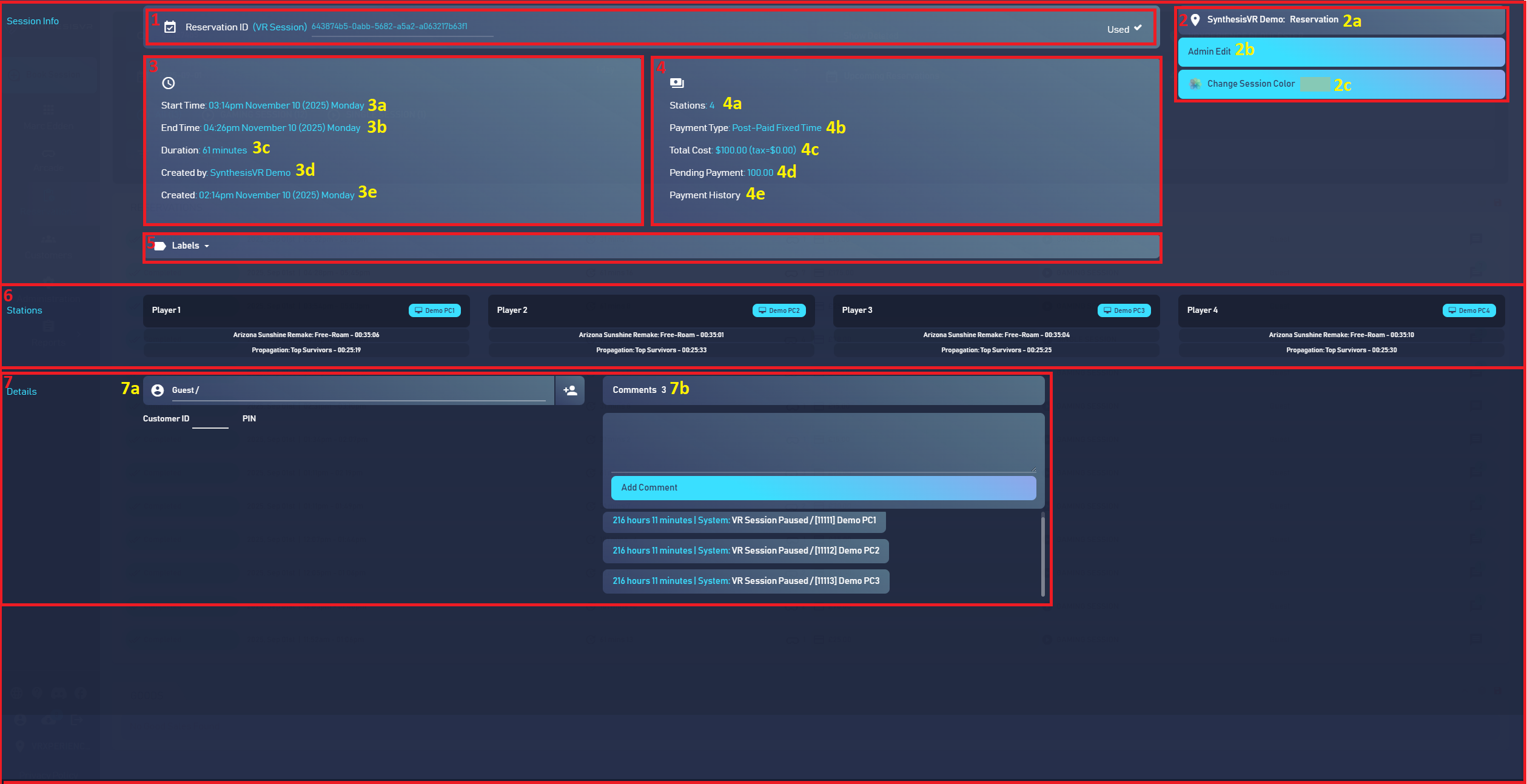 SynthesisVR on DeployReality > Reservations Page > How to use the ...