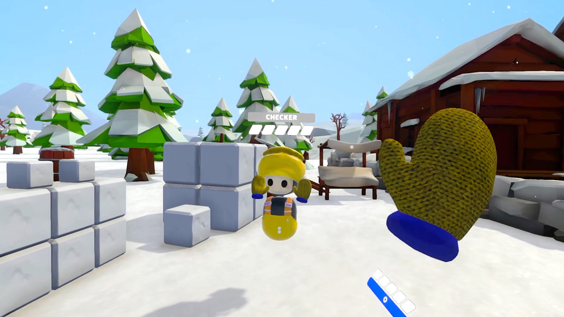an in game image of Snow Fortress 2