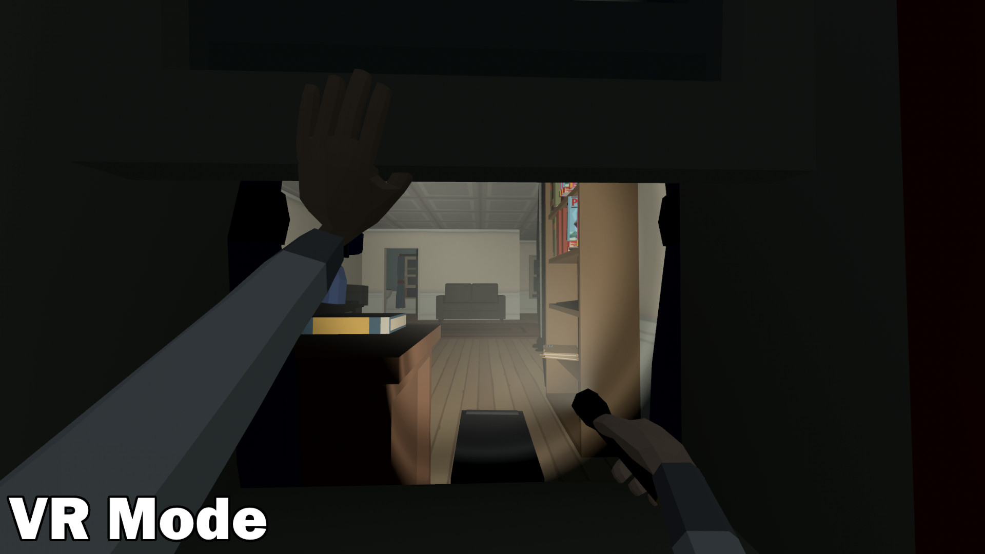 An in-game image from The Break-In