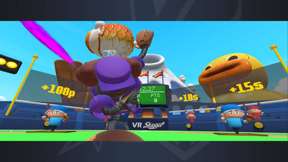 VR Slugger: The Toy Baseball Field