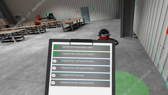 Fire Safety VR Training - Hangar