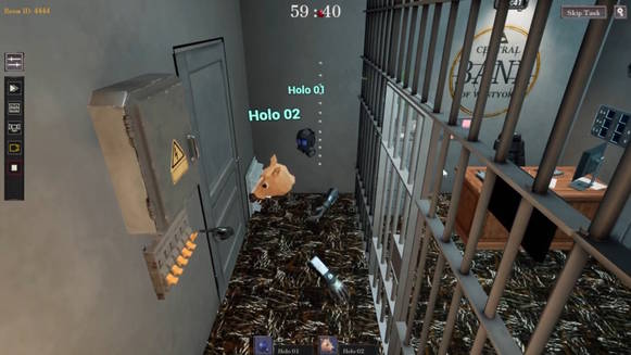 VR Escape Room: Code Bank