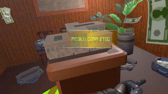 VR Escape Room: Code Bank