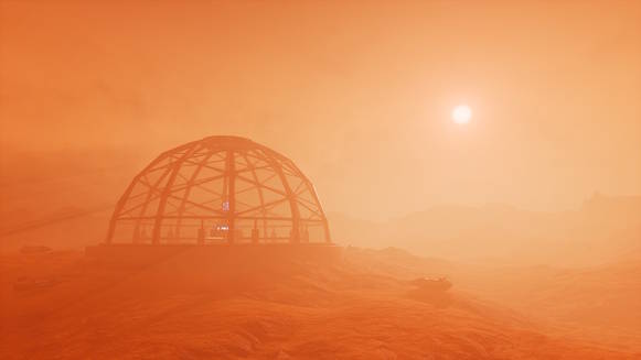 On Mars
